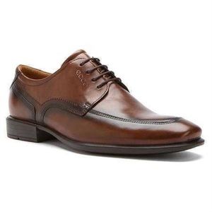 Men’s Ecco Cairo Apron Toe Tie Walnut Oxford